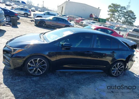 2022 Toyota Corolla Se z USA, uszkodzony, nr VIN JTDS4MCE0NJ095995